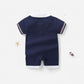 Combinaison Bebe Patron - Bleu Marine : Élégance et Confort Inégalés