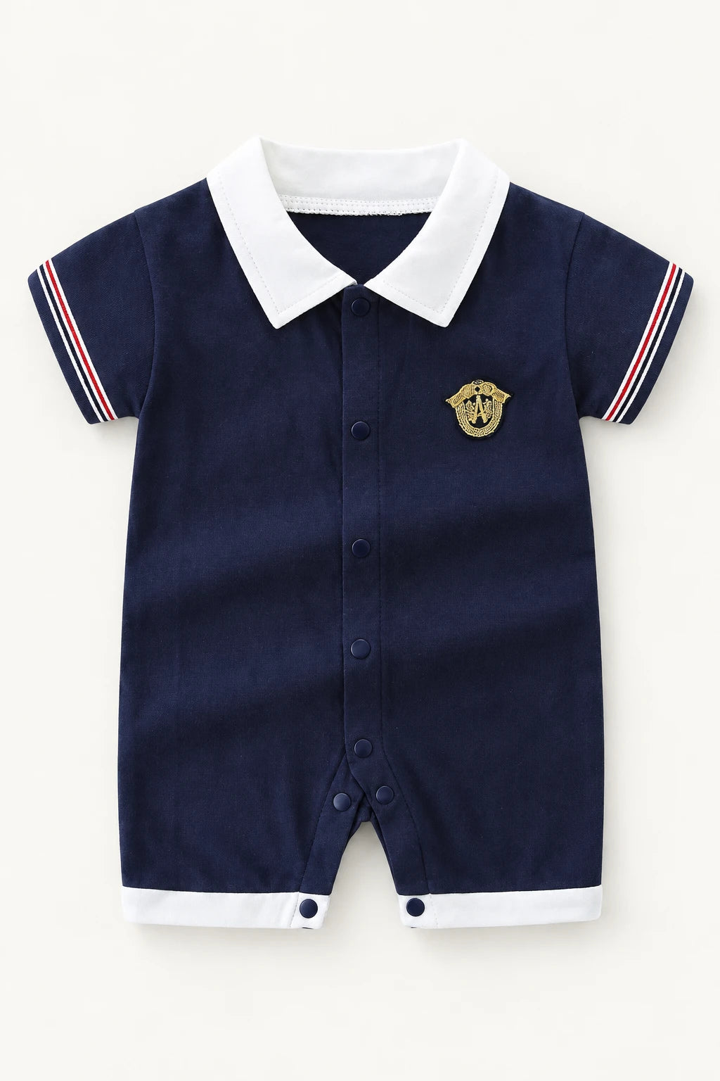 Combinaison Bebe Patron - Bleu Marine