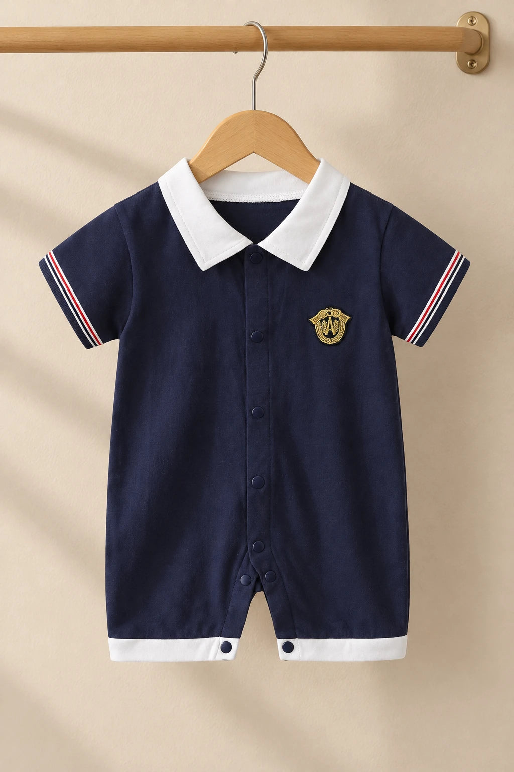 Combinaison Bebe Patron - Bleu Marine