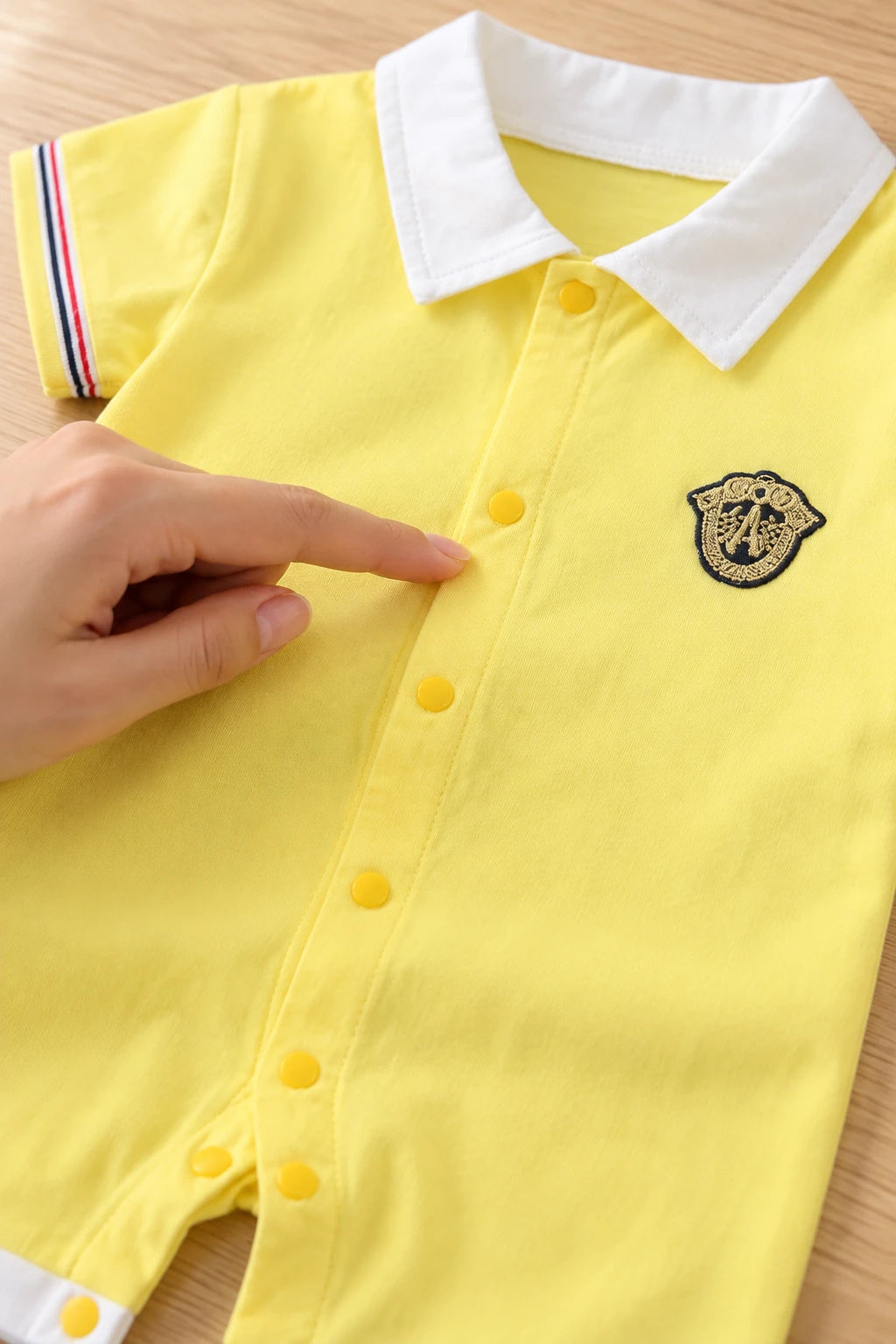 Combinaison Bebe Patron - Jaune