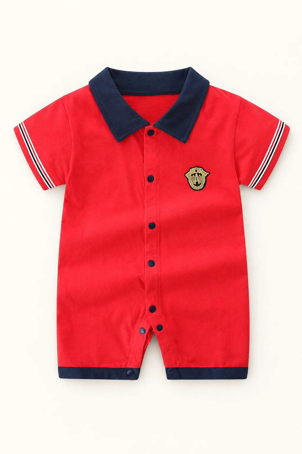 Combinaison Bebe Patron - Rouge