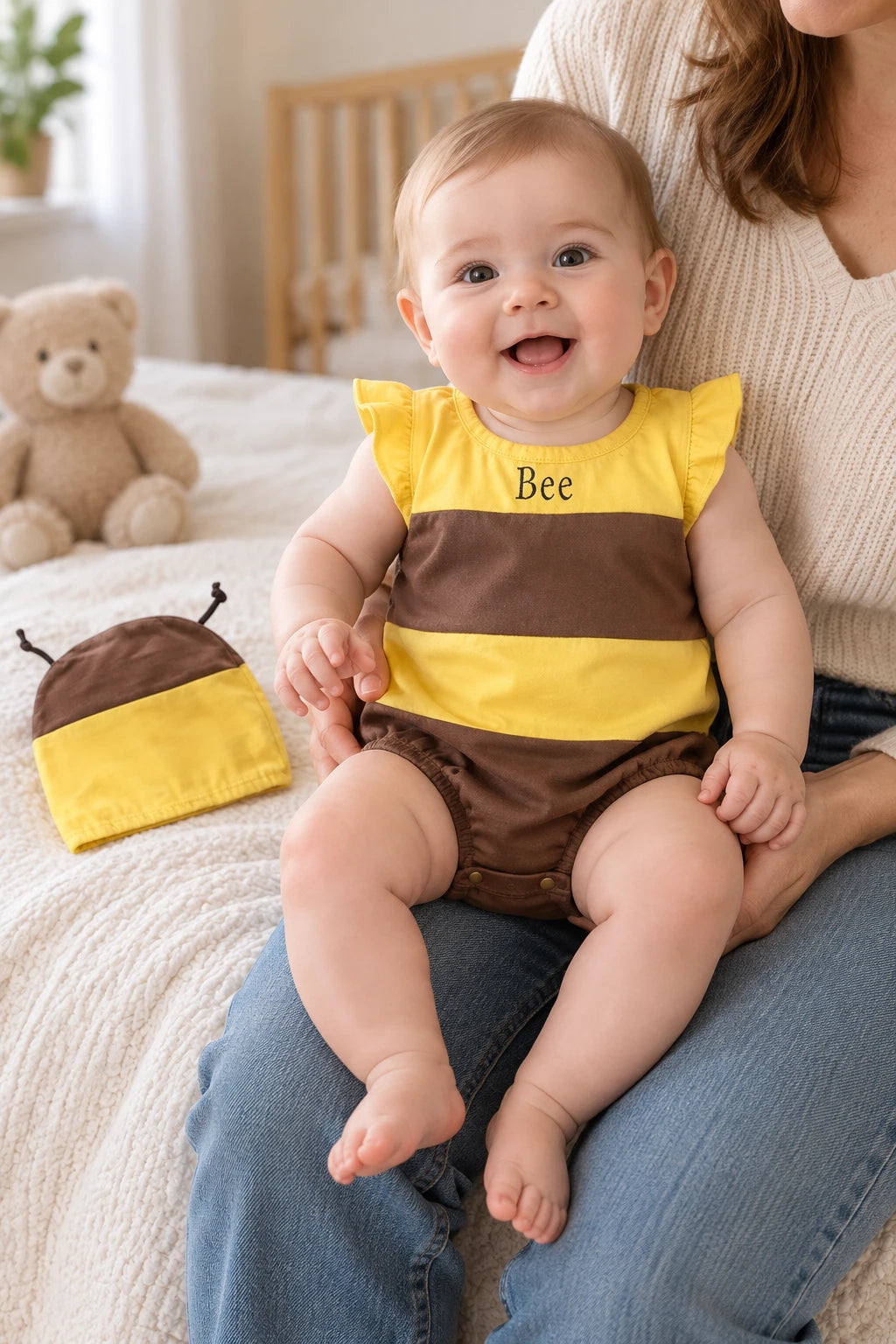 Combinaison Bebe Peluche - Abeille