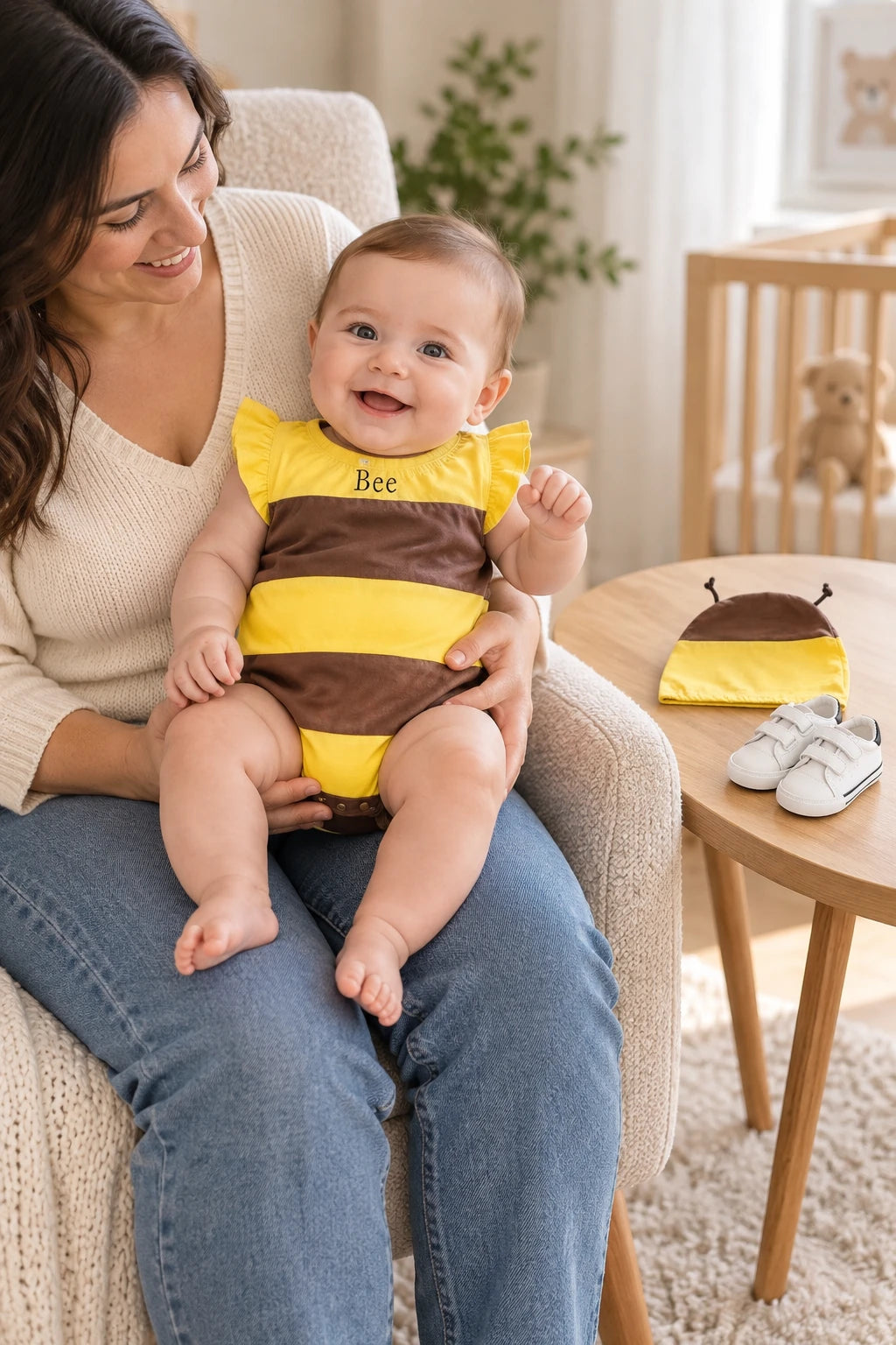 Combinaison Bebe Peluche - Abeille
