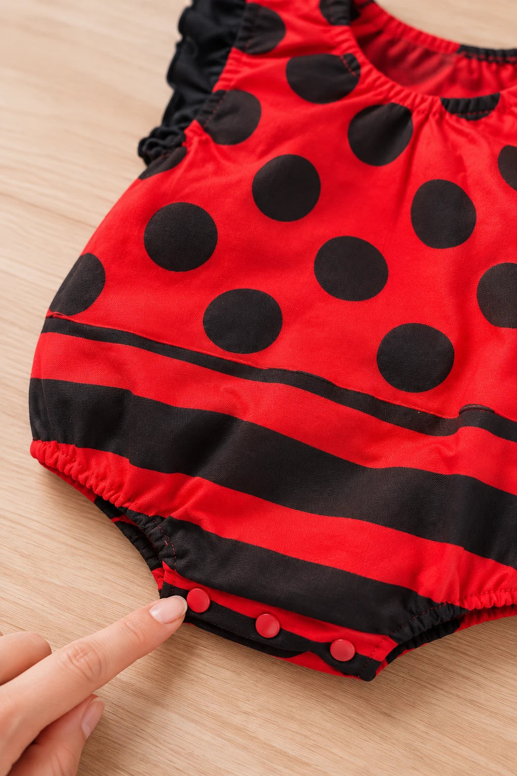 Combinaison Bebe Peluche - Coccinelle