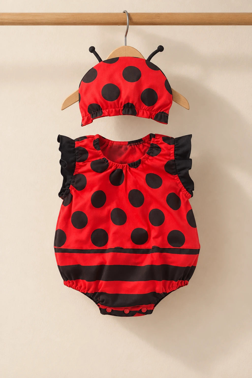 Combinaison Bebe Peluche - Coccinelle