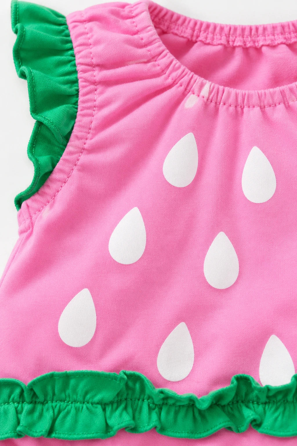 Combinaison Bebe Peluche - Fraise
