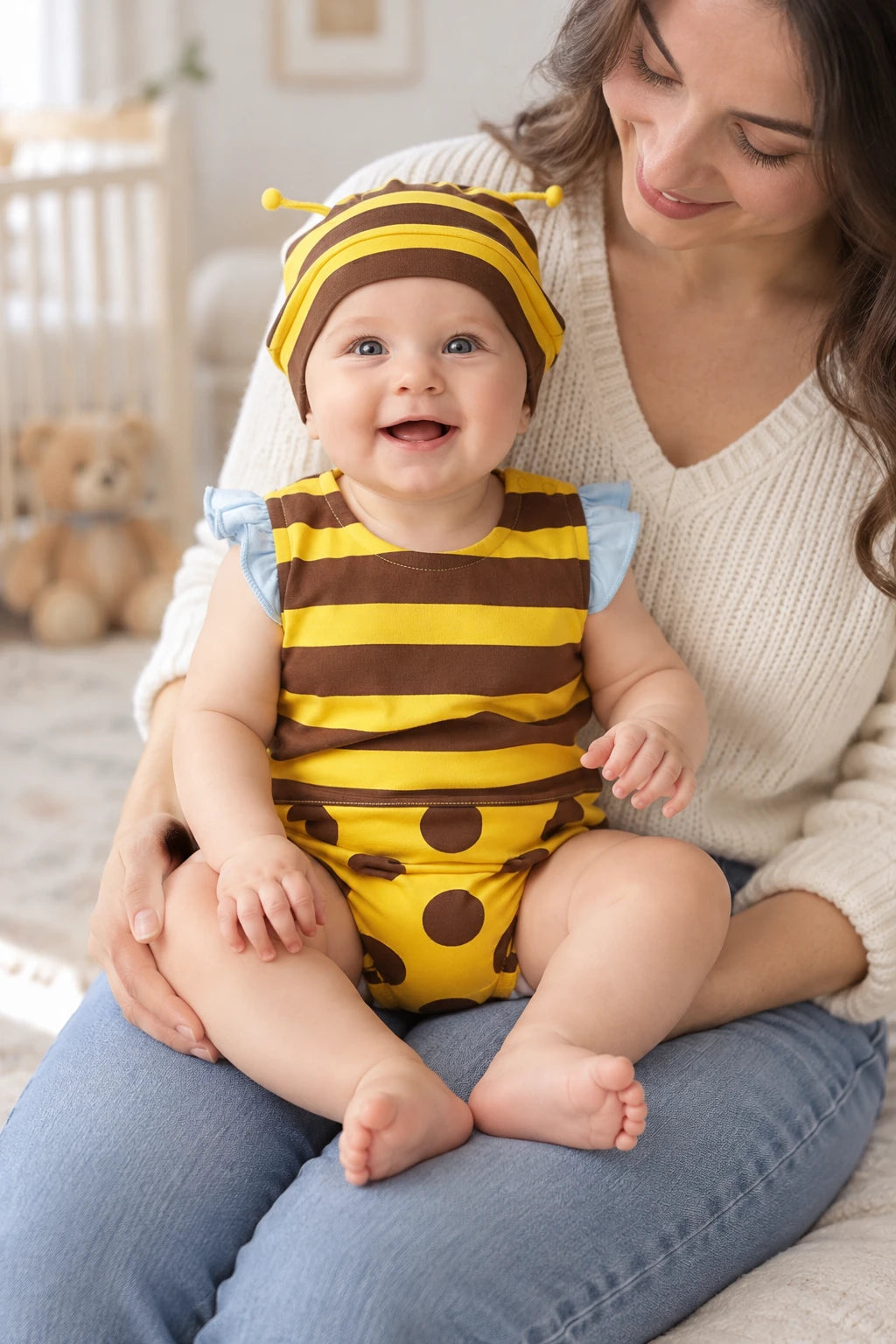 Combinaison Bebe Peluche - Guêpe