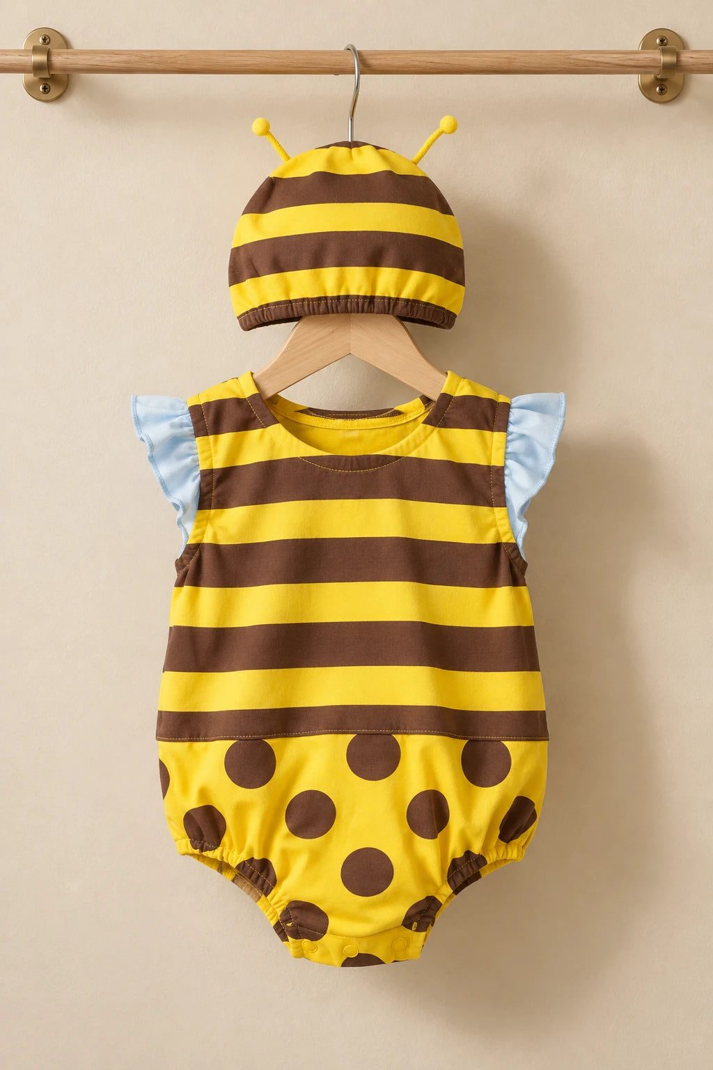 Combinaison Bebe Peluche - Guêpe