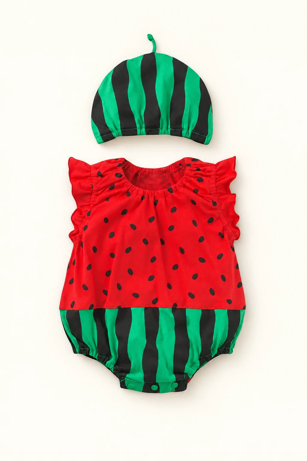 Combinaison Bebe Peluche - Pastèque