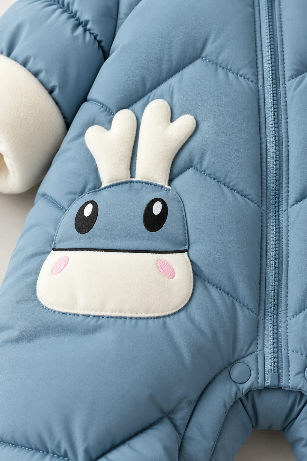 Combinaison Bebe Renne - Bleu