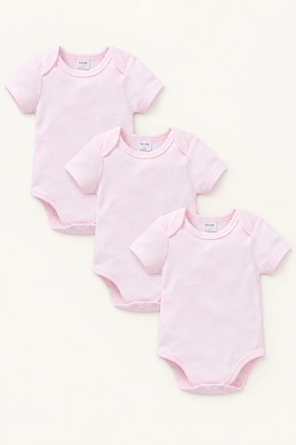 Combinaison Bebe Rose - x3