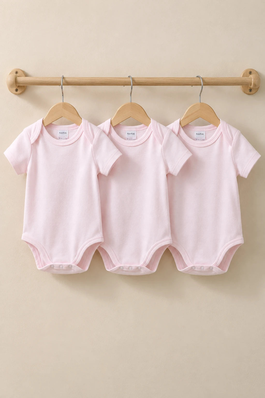 Combinaison Bebe Rose - x3