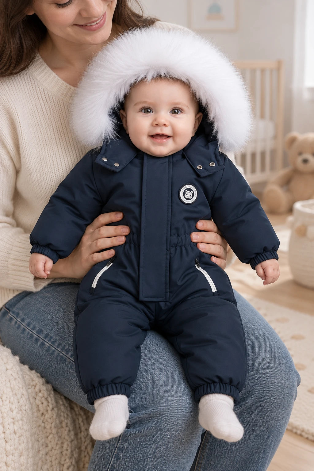Combinaison Bebe Sans Pied - Bleu