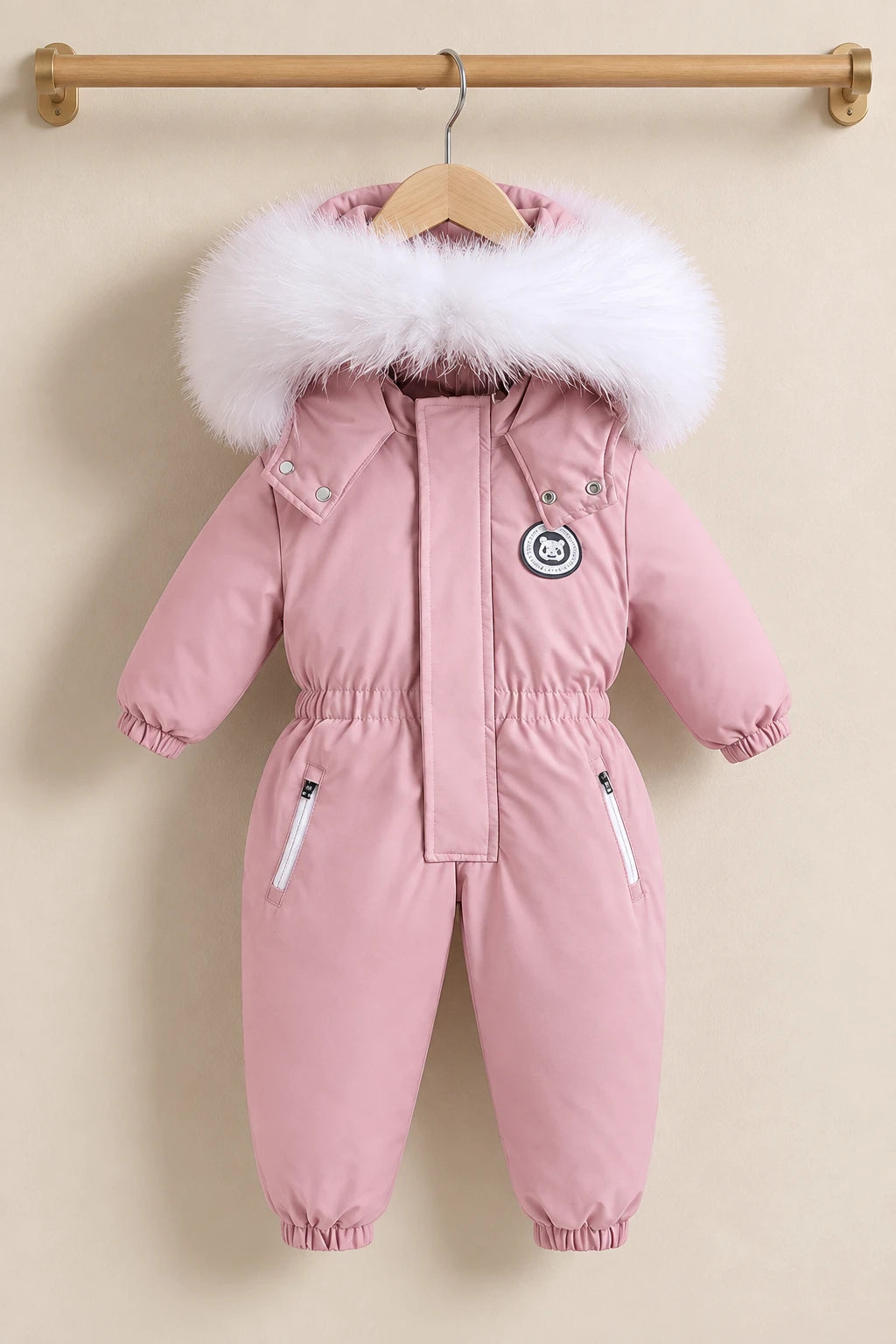 Combinaison Bebe Sans Pied - Rose