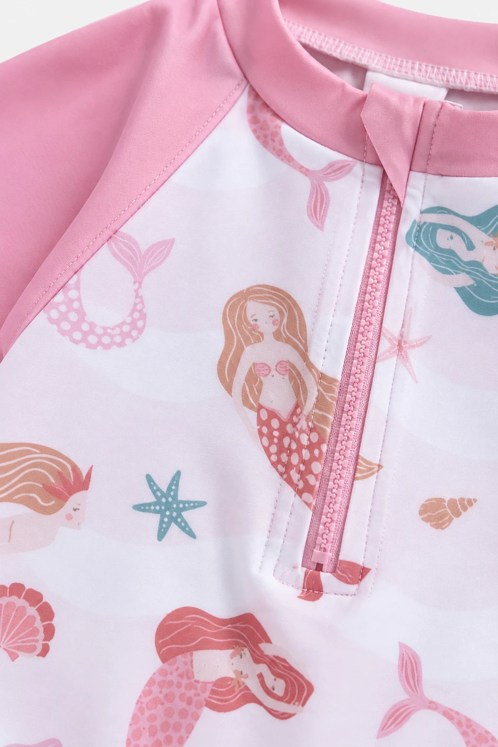 Combinaison Bebe Sirène - Rose