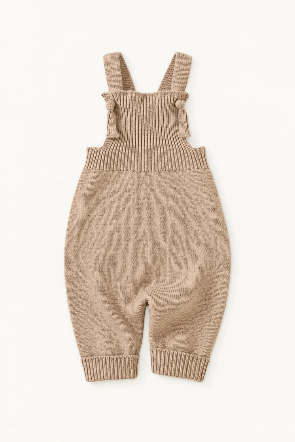 Combinaison Bebe Tricot Salopette - Marron