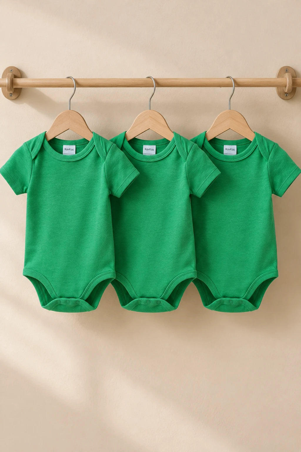 Combinaison Bebe Verte - x3