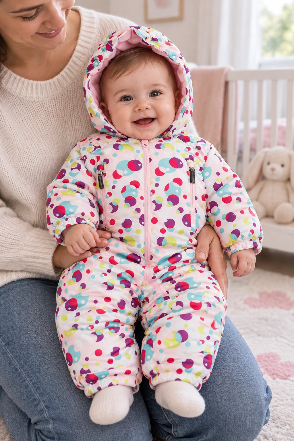 Combinaison Chaude Bebe Fille