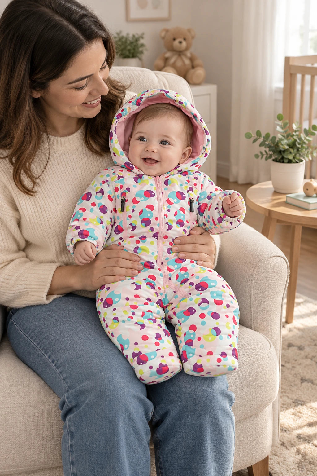 Combinaison Chaude Bebe Fille