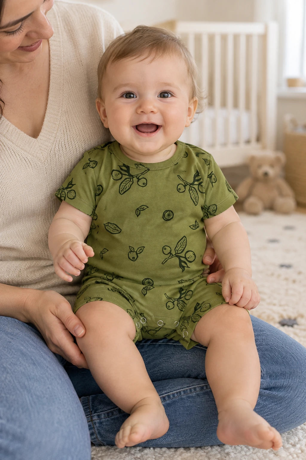 Combinaison Courte Bebe - Fruits