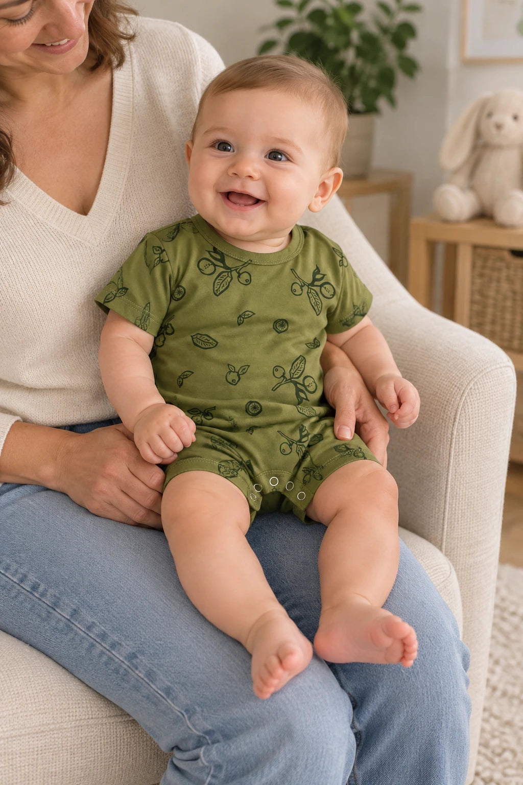 Combinaison Courte Bebe - Fruits