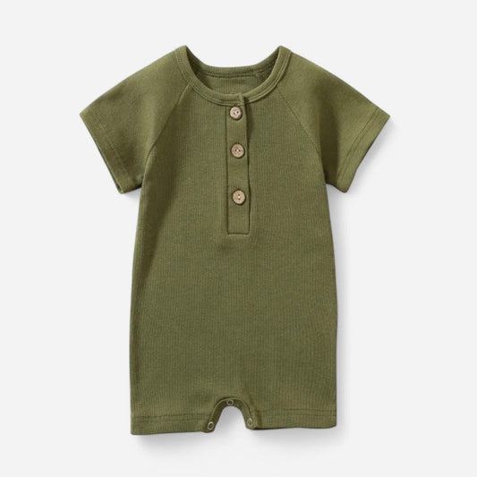 Combinaison Courte Bebe - Vert