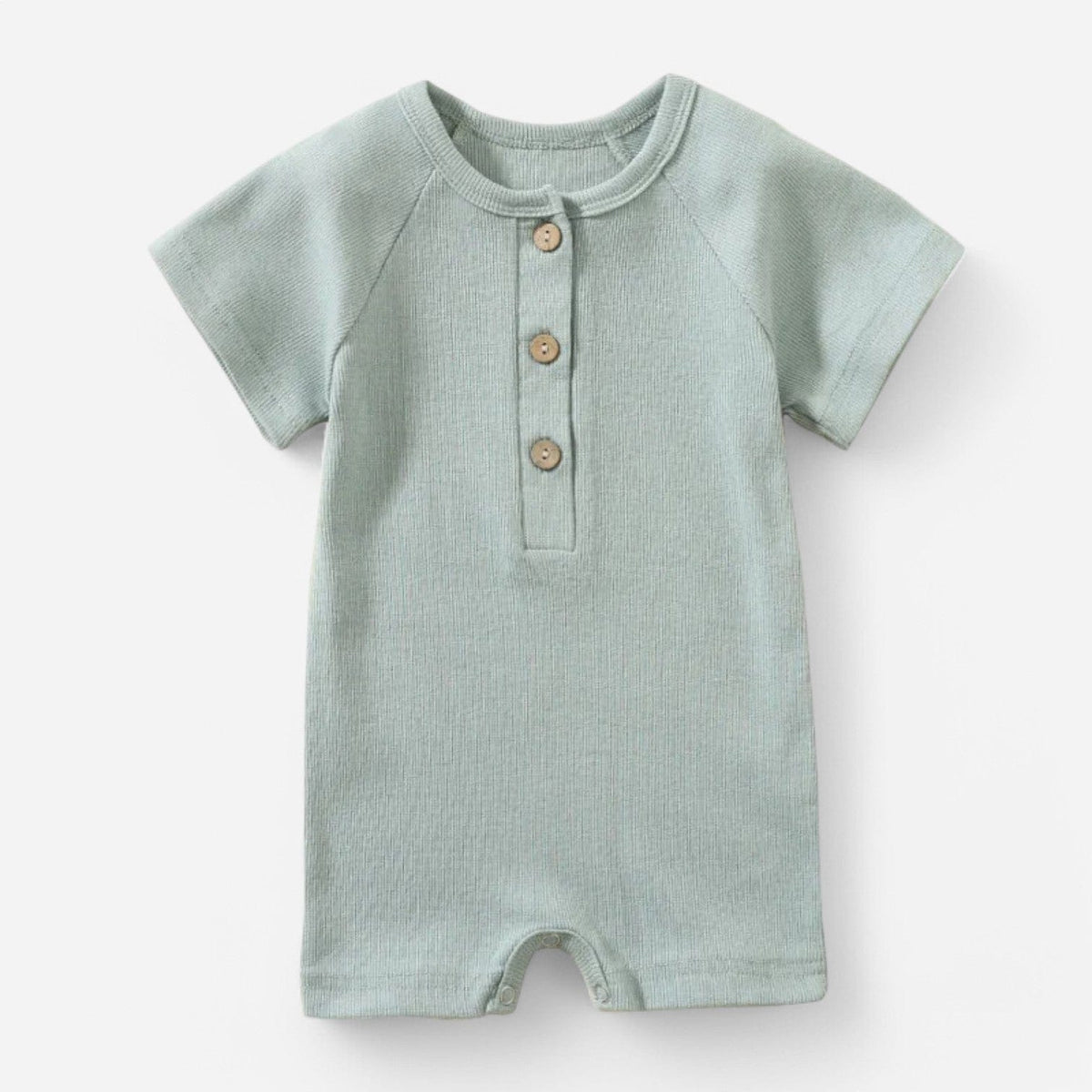 Combinaison Courte Bebe - Vert Clair