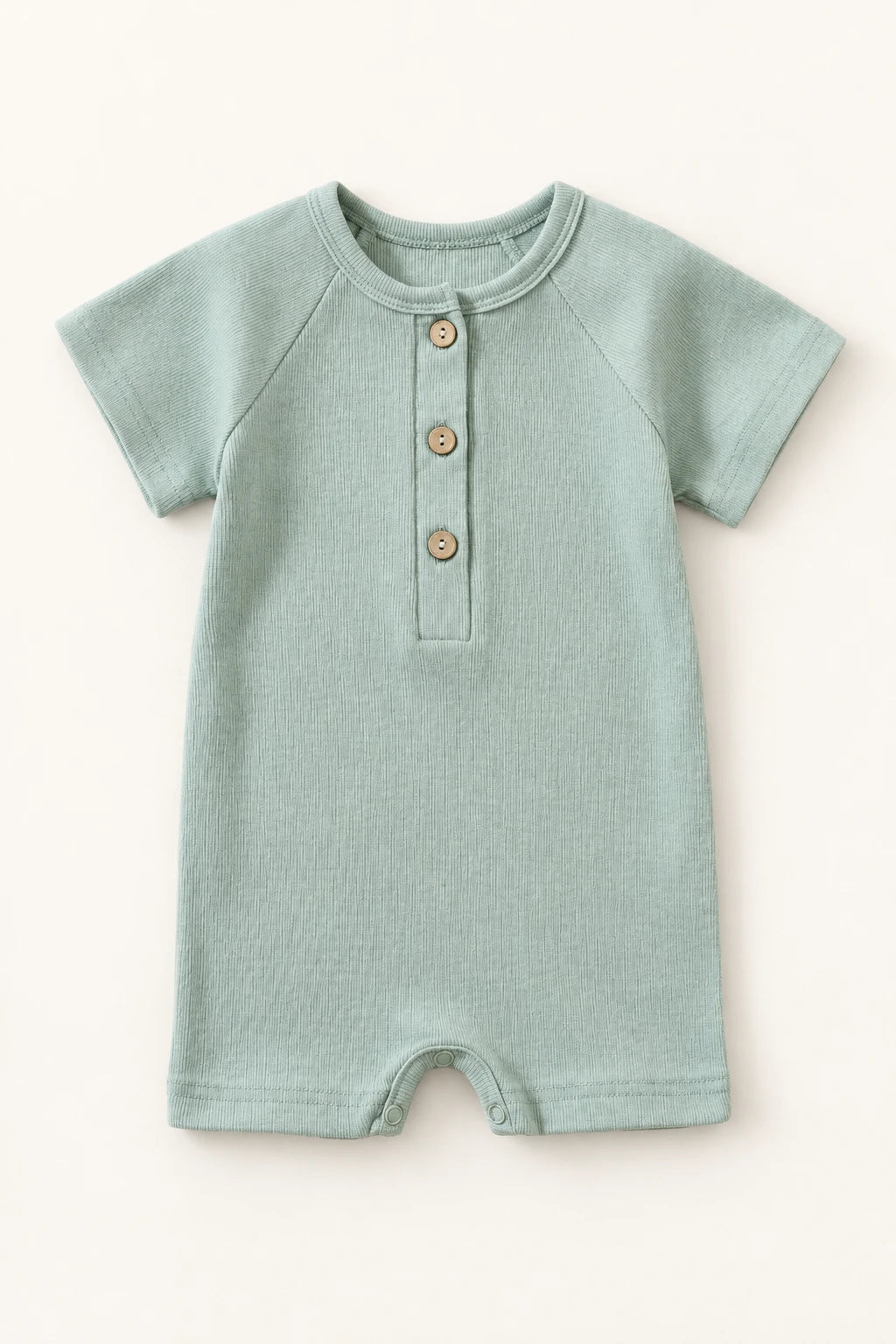 Combinaison Courte Bebe - Vert Clair