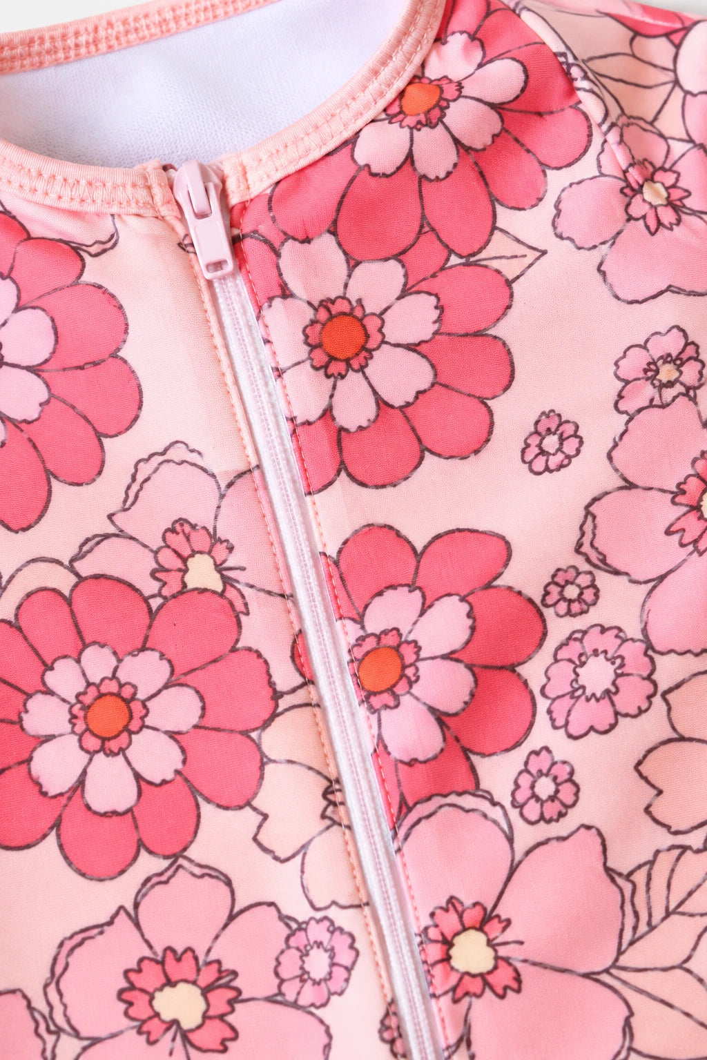 Combinaison De Bain Bebe - Fleur