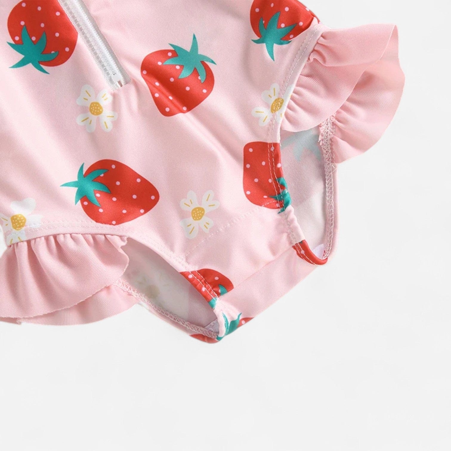 Combinaison De Bain Bebe - Fraise