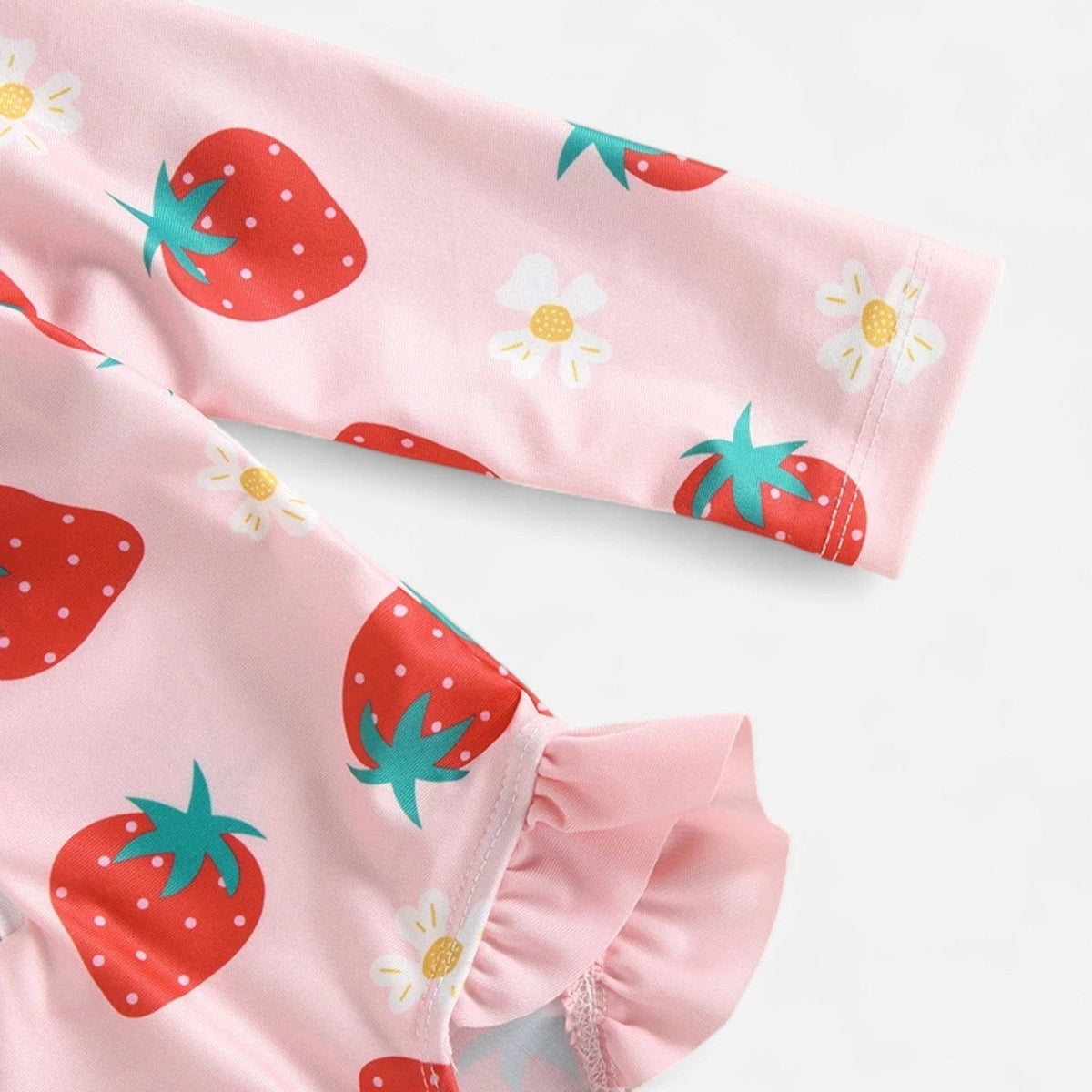 Combinaison De Bain Bebe - Fraise