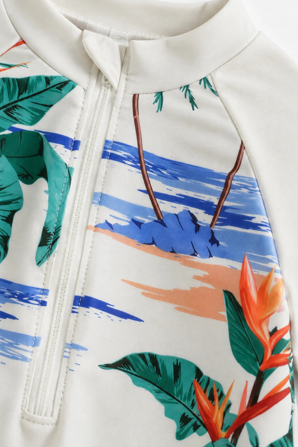 Combinaison De Plage Bebe - Blanc