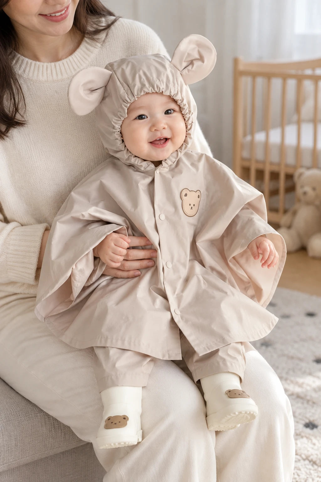 Combinaison De Pluie Bebe - Ourson