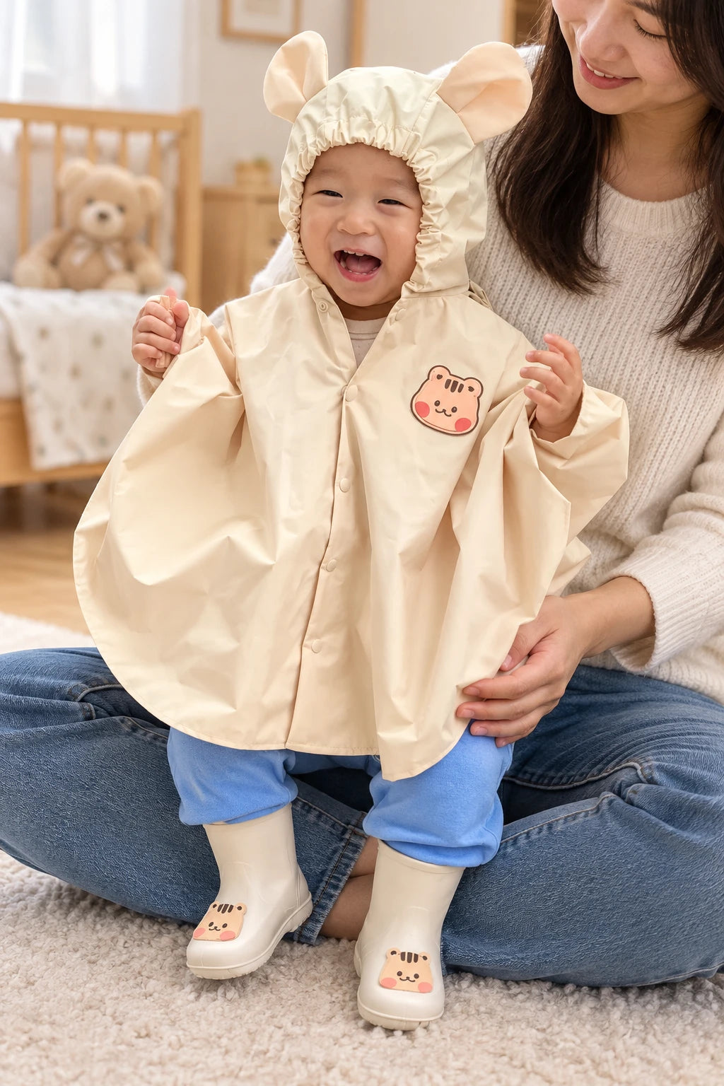 Combinaison De Pluie Bebe - Panda