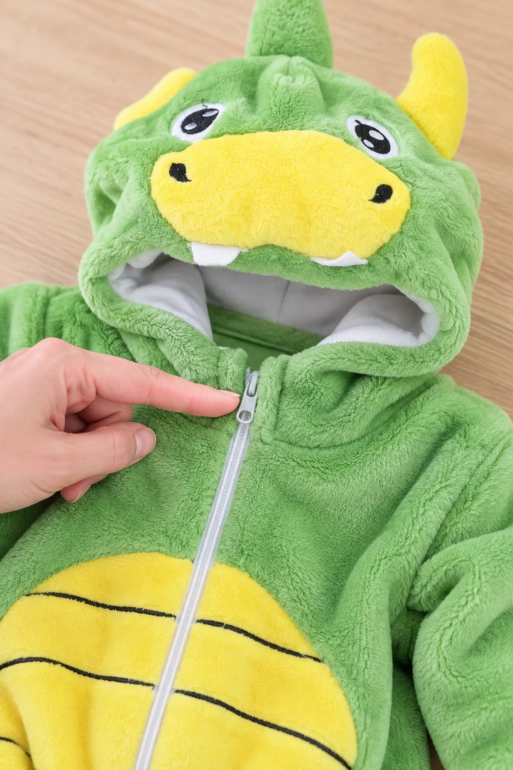 Combinaison Deguisement Bebe - Dinosaure à Cornes