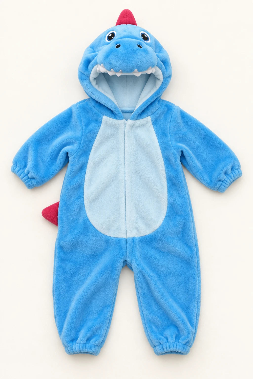 Combinaison Deguisement Bebe - Dinosaure Bleu