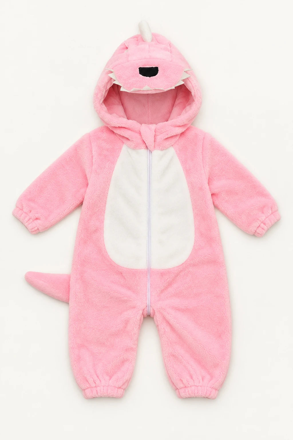 Combinaison Deguisement Bebe - Dinosaure Rose