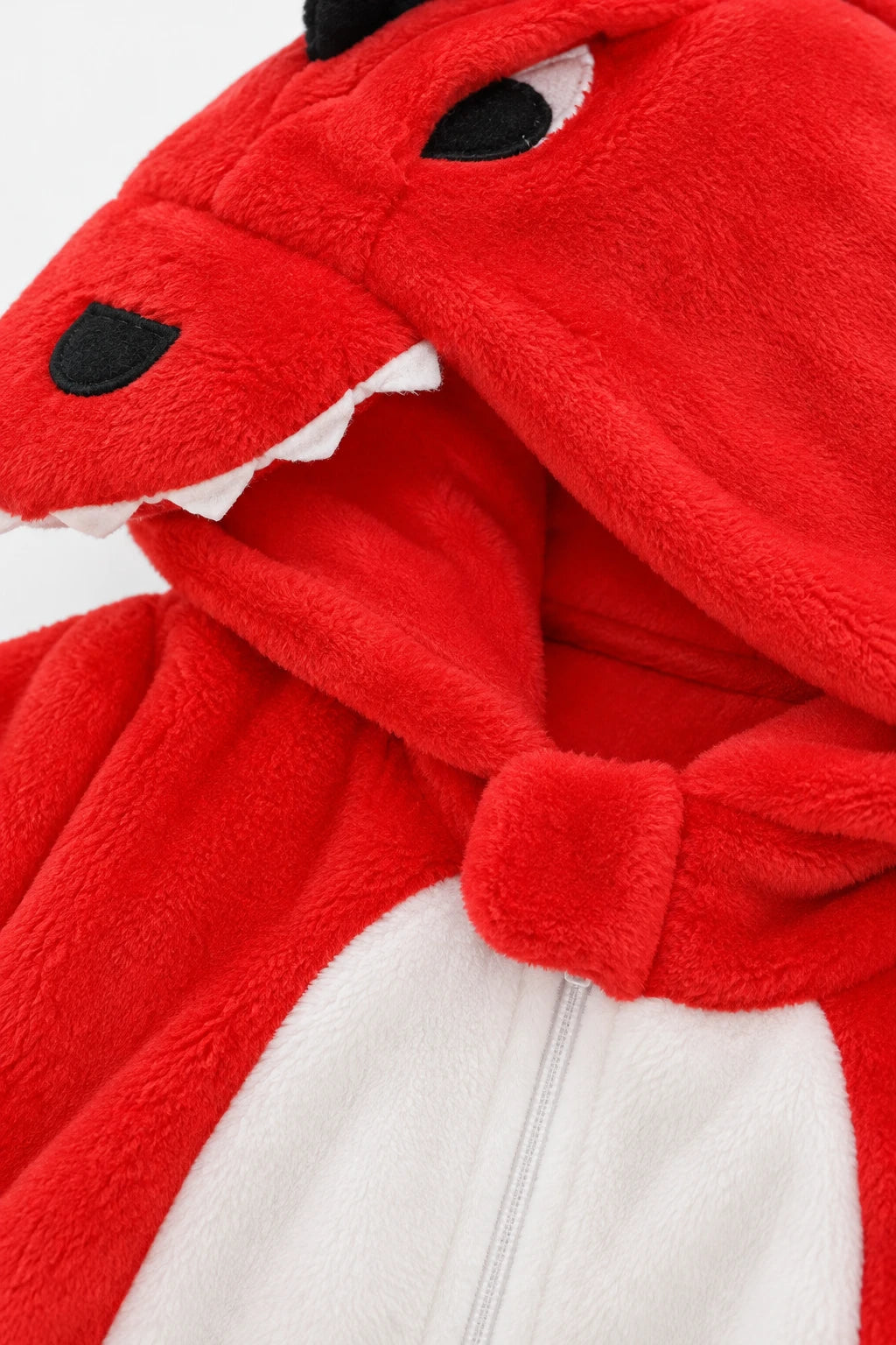 Combinaison Deguisement Bebe - Dinosaure Rouge