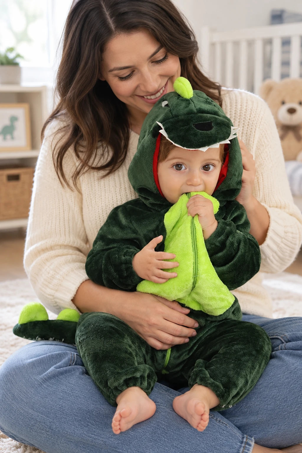 Combinaison Deguisement Bebe - Dinosaure Sombre
