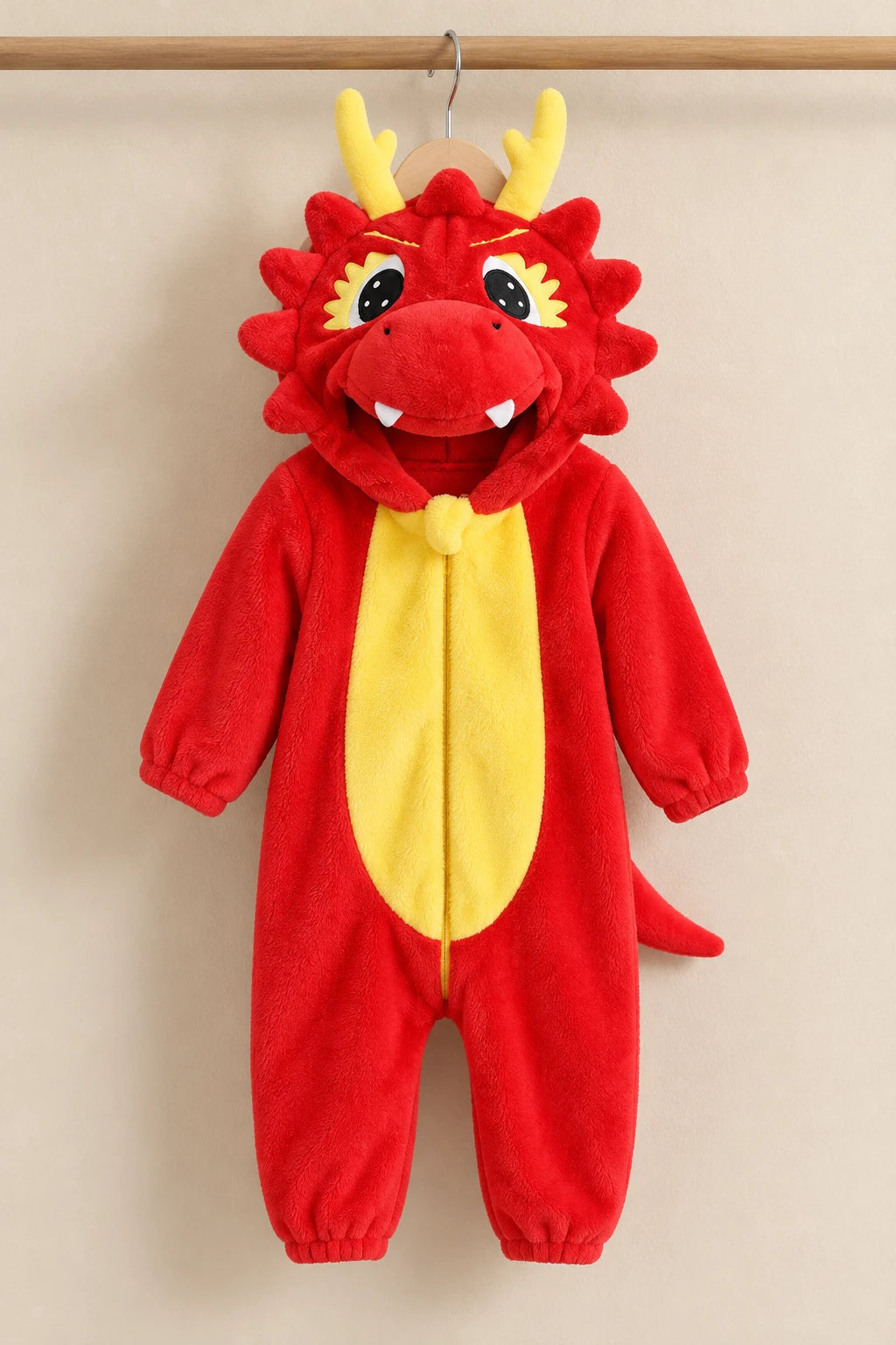 Combinaison Deguisement Bebe - Dragon Rouge