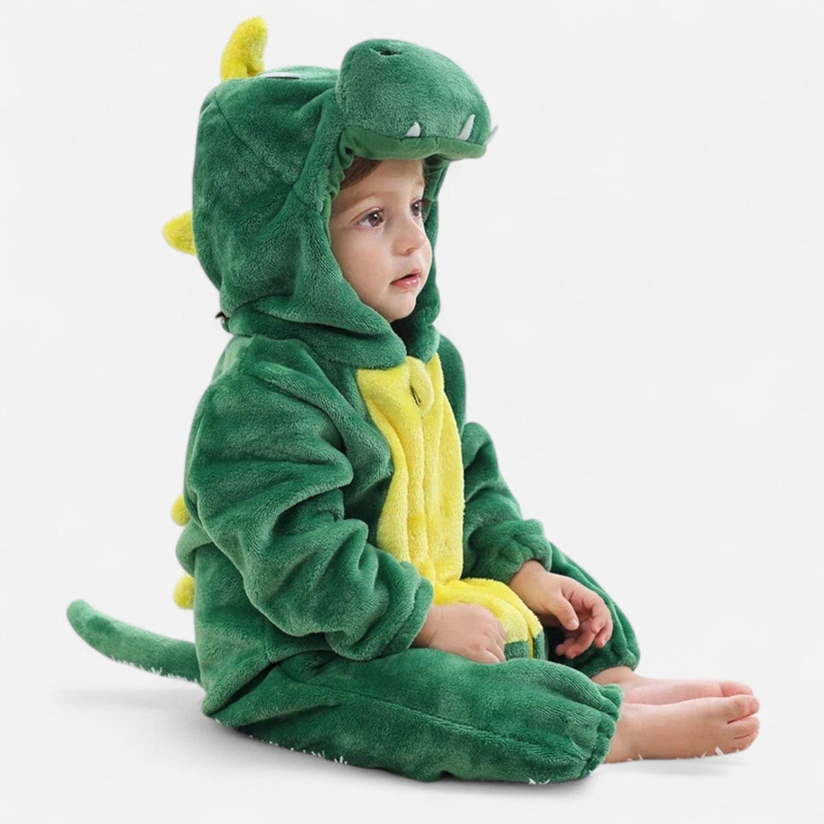 Combinaison Deguisement Bebe - Dragon Vert