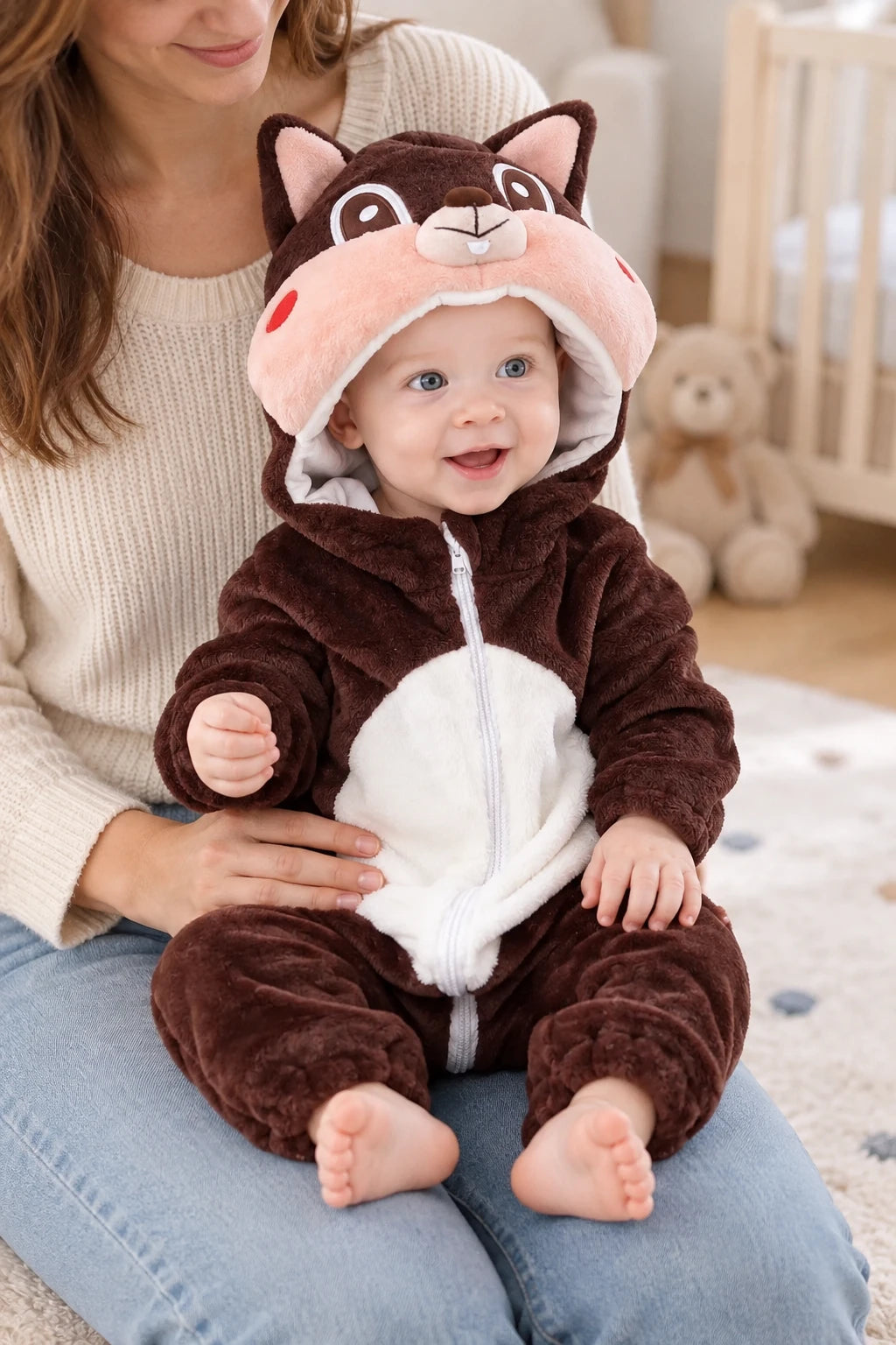 Combinaison Deguisement Bebe - Ecureuil