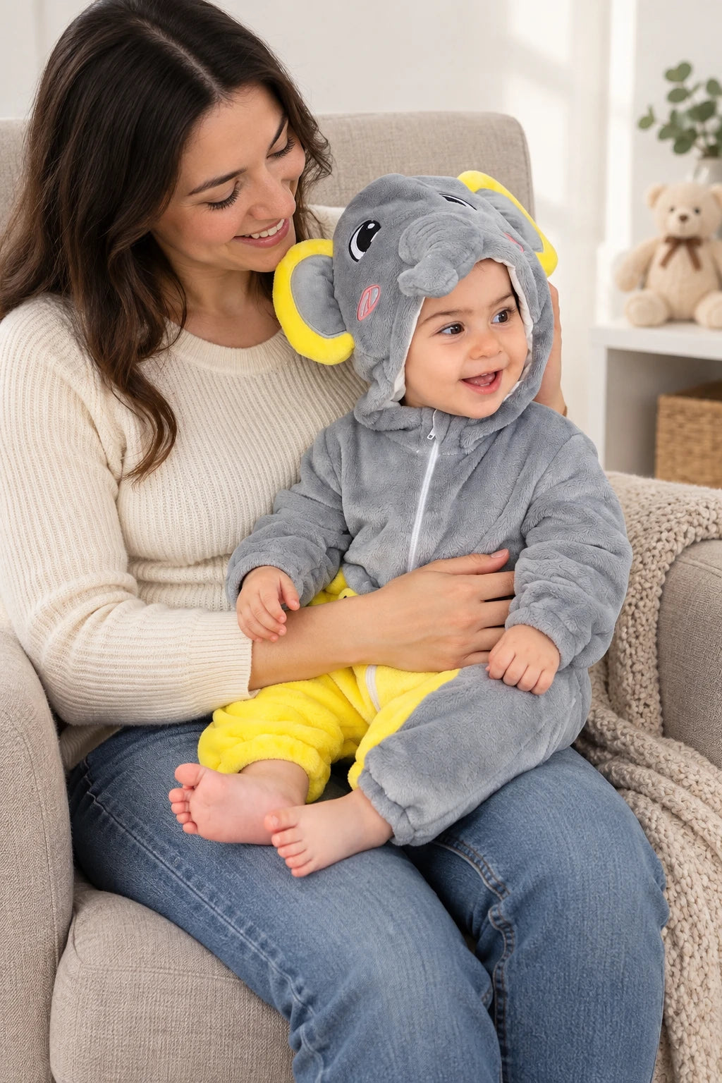 Combinaison Deguisement Bebe - Éléphant