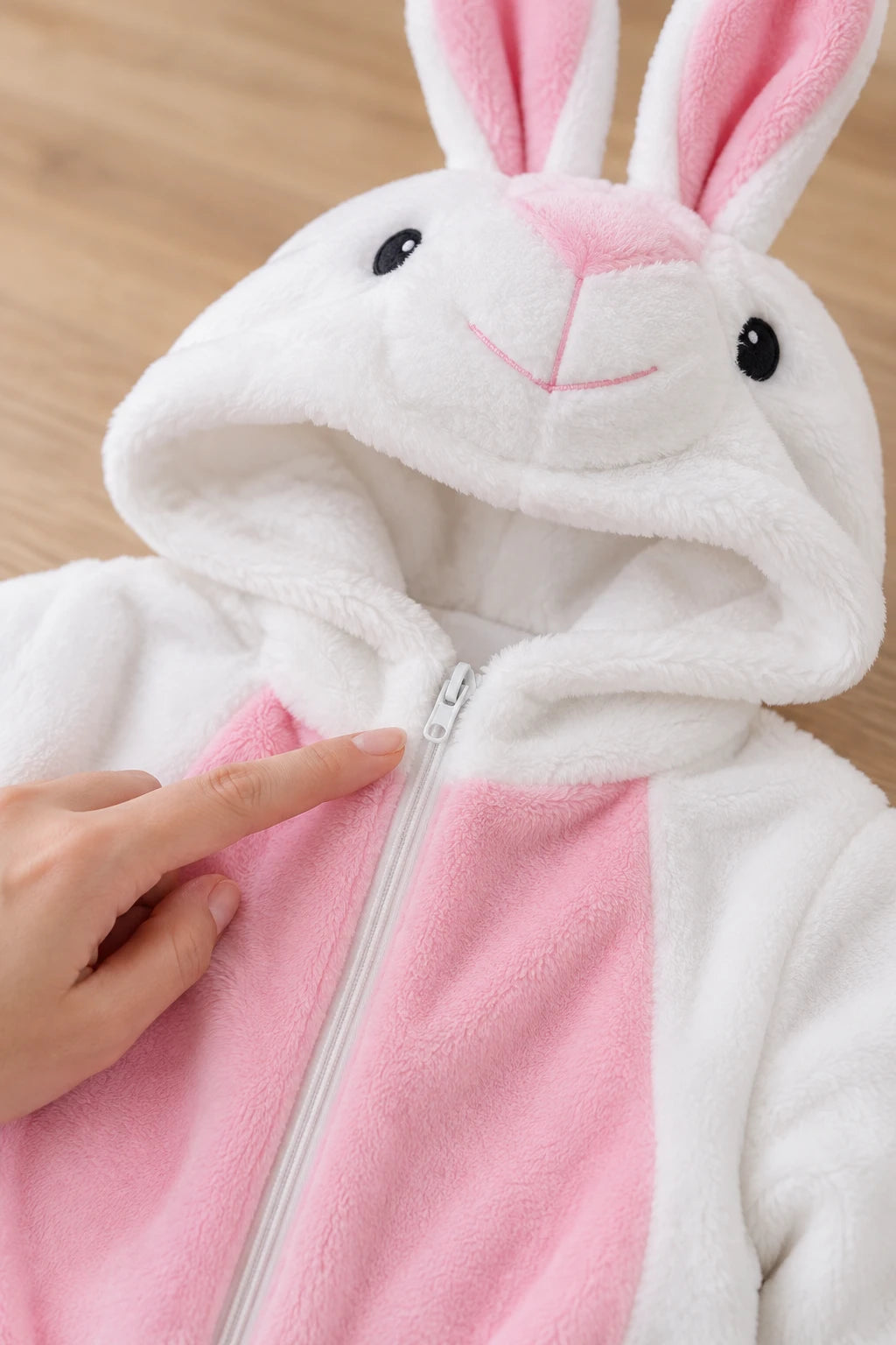 Combinaison Deguisement Bebe - Lapin Blanc