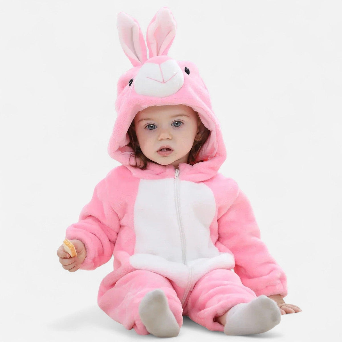 Combinaison Deguisement Bebe - Lapin Rose