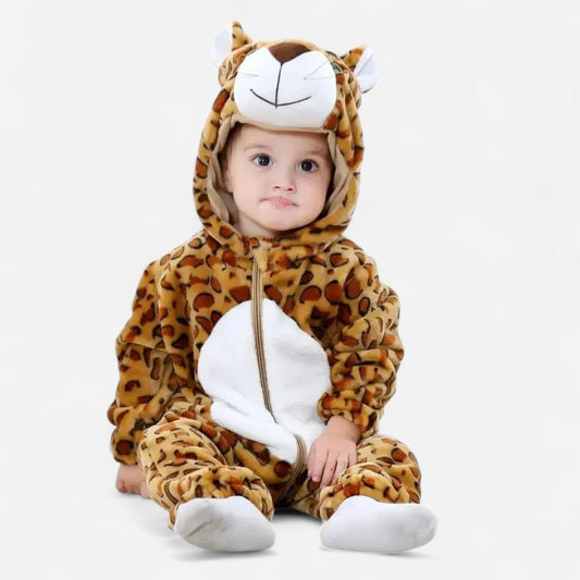 Combinaison Deguisement Bebe - Léopard