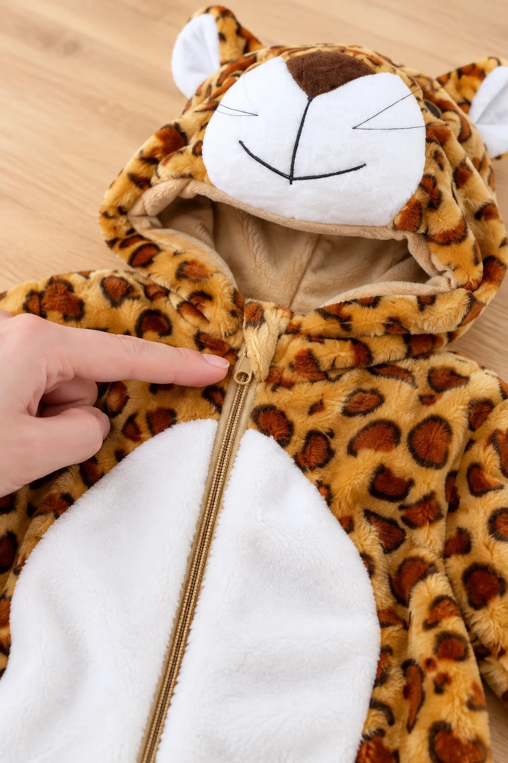 Combinaison Deguisement Bebe - Léopard