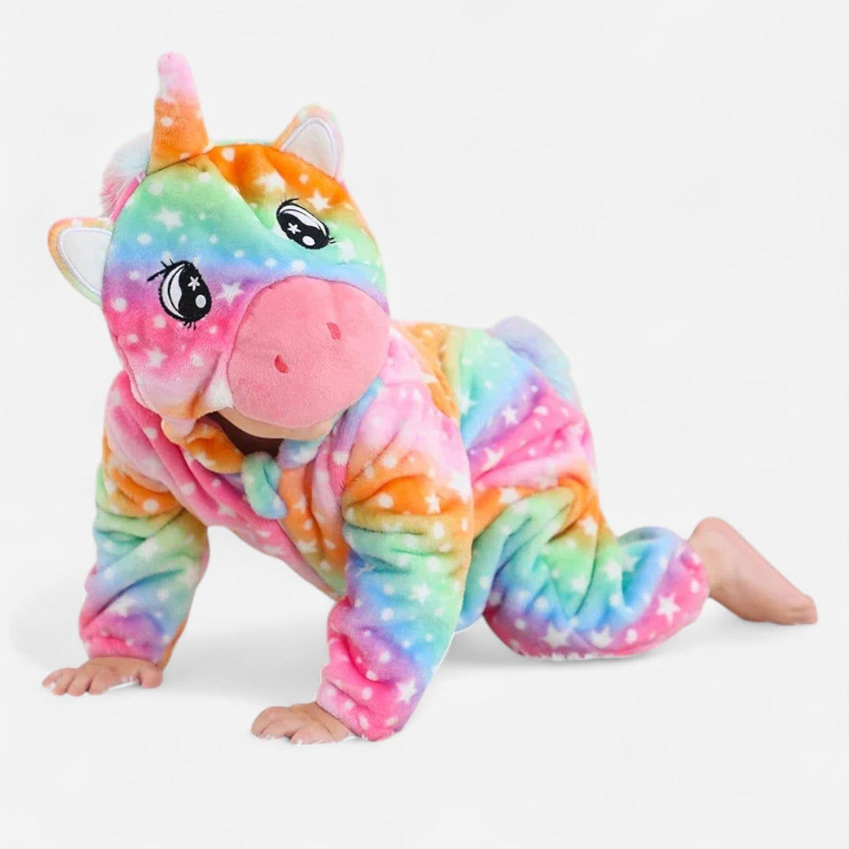 Combinaison Deguisement Bebe - Licorne Arc-en-ciel