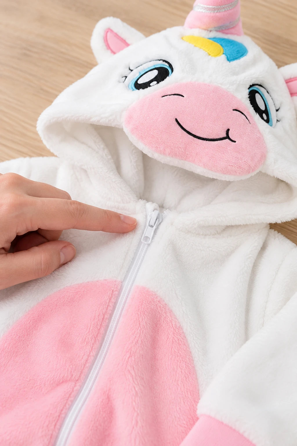 Combinaison Deguisement Bebe - Licorne Blanche