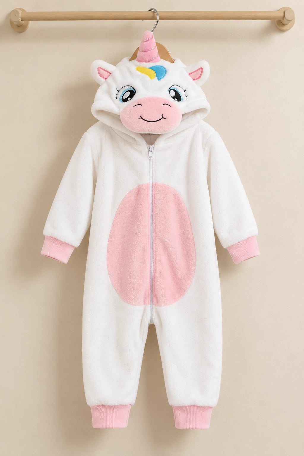 Combinaison Deguisement Bebe - Licorne Blanche